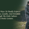 Different Ways To Finally Express Your Love, Loyalty, And Devotion Through The Irish Culture. A Poetic Gesture.